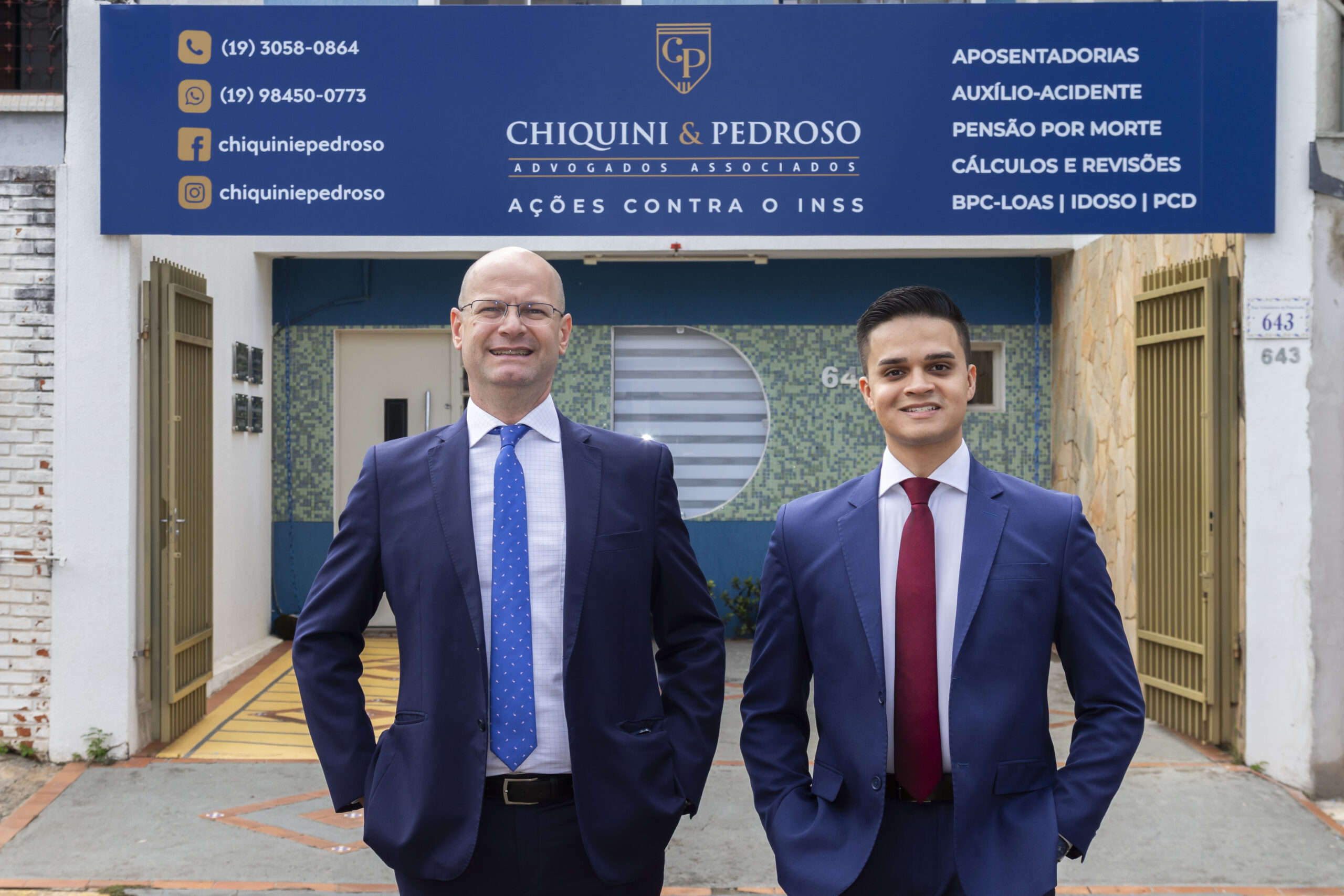 Advogados Guilherme Chiquini e Vitor Pedroso especialistas em direito previdenciário e INSS